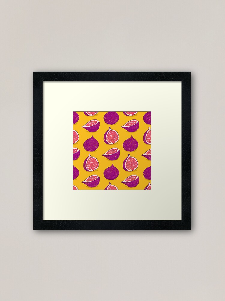 Alternate view of Fig Framed Art Print