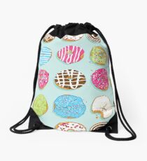 Sweet donuts Drawstring Bag