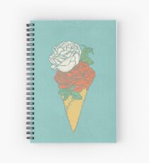 Rose ice cream Spiral Notebook
