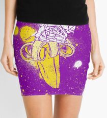 floral banana Mini Skirt