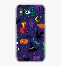 Retro Halloween - original - Halloween pattern by Cecca Designs iPhone Case