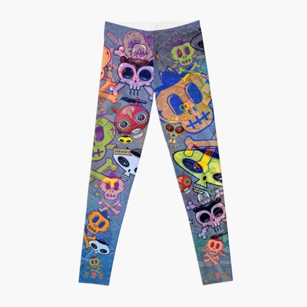 Skull Leggings Unisex Leggings