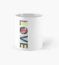 Love - Modern Graphic Typography Mug