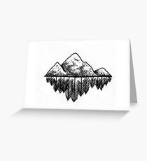 Mountains Greeting Card