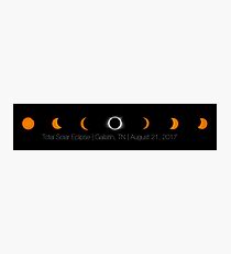 Total Solar Eclipse Composite | Gallatin, TN | August 21, 2017 Photographic Print