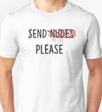 Sende Akte (beende mein Leben) Unisex T-Shirt