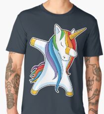 Dabbing Unicorn Shirt Cute Funny Unicorns T shirt Gifts for Kids Girls Boys Women Men Men's Premium T-Shirt