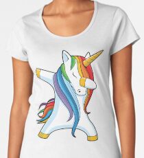 Unicorn Dabbing - Dab Dance Tshirt Women's Premium T-Shirt