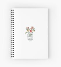Flower Quote Spiral Notebook