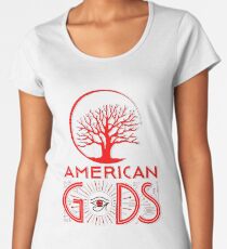 american gods Women's Premium T-Shirt