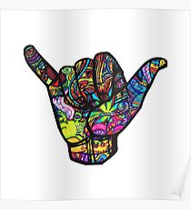 Trippy Shaka Poster