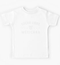 Lucha Libre Mexicana Wrestling Design Kids Tee