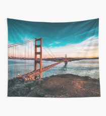 Golden Gate Bridge, San Francisco, California - Photography Wall Tapestry