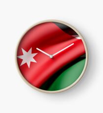 Jordanien Flagge Uhr