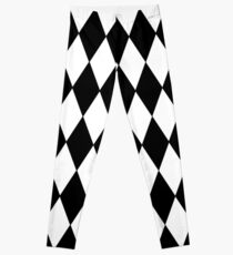 BLACK AND WHITE | HARLEQUIN DESIGN Leggings