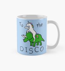 To The Disco (Unicorn Riding Triceratops) Mug