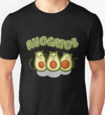 Avocado Gifts > Funny Avocado Cats > Avogatos > Avocado Slim Fit T-Shirt