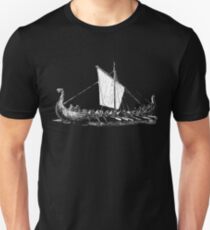 Viking Motive > Viking Boat > Long Boat Unisex T-Shirt