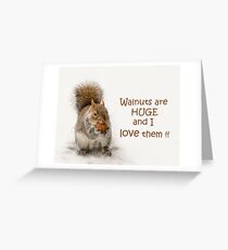 Love Walnuts! Greeting Card