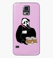 Funda/vinilo para Samsung Galaxy Cara de fantasma