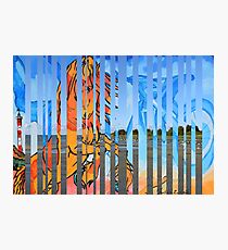 Horse Bar Code Photographic Print
