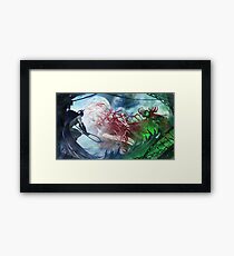 comic Framed Print