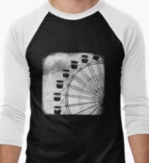Ferris Wheel - TTV Men's Baseball ¾ T-Shirt