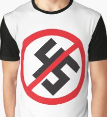 Trump 45 Nazi Swastika Graphic T-Shirt