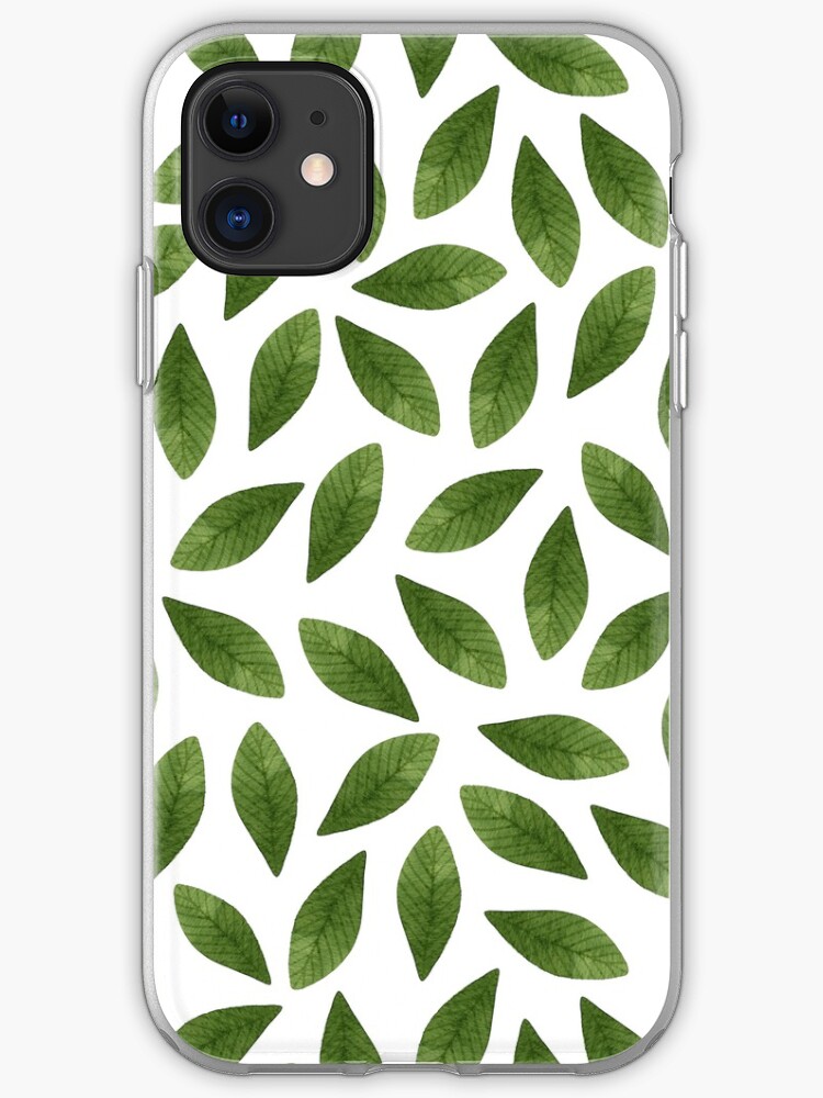 Green leafs pattern iPhone 11 case Green leafs pattern iPhone 11 case