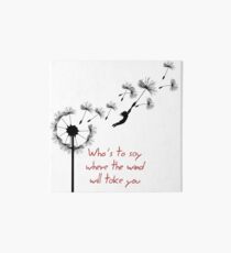 u2 kite for white Art Board