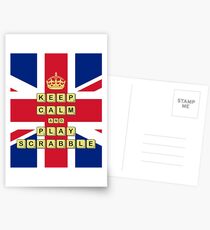 Keep Calm And Play Board Games Postcards