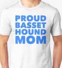 proud basset hound mom Unisex T-Shirt
