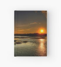 Approaching Sunset Hardcover Journal