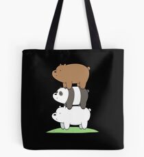 We Bare Bears Tote Bag