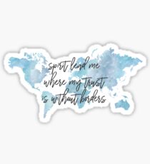 Spirit Lead Me Sticker