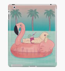 Vinilo o funda para iPad Conejo de vacaciones de verano