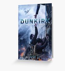 Official poster 5 (Alex and Tommy) - DUNKIRK Greeting Card