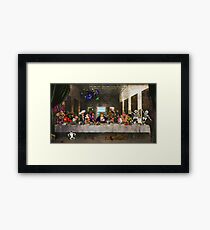 Last Monkey Island Supper Framed Print