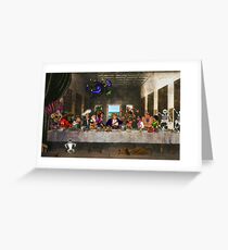 Last Monkey Island Supper Greeting Card