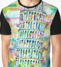 LEANING TOWER OF PISA Graphic T-Shirt