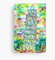 LEANING TOWER OF PISA Canvas Print