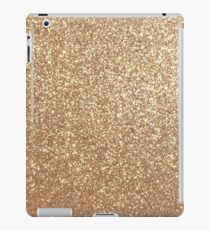 Copper Rose Gold Metallic Glitter iPad Case/Skin