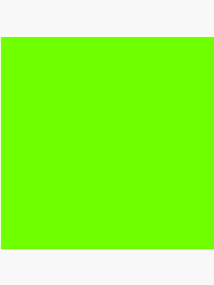 Super Bright Fluorescent Green Neon by podartist