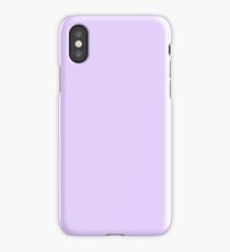 Pale Lilac solid color iPhone Case