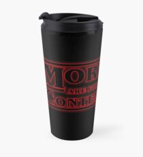 Stranger mornings - Stranger Things Travel Mug