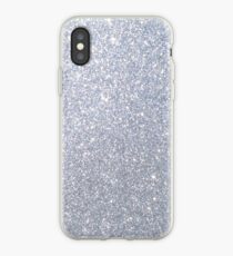 Silver Metallic Sparkly Glitter iPhone Case