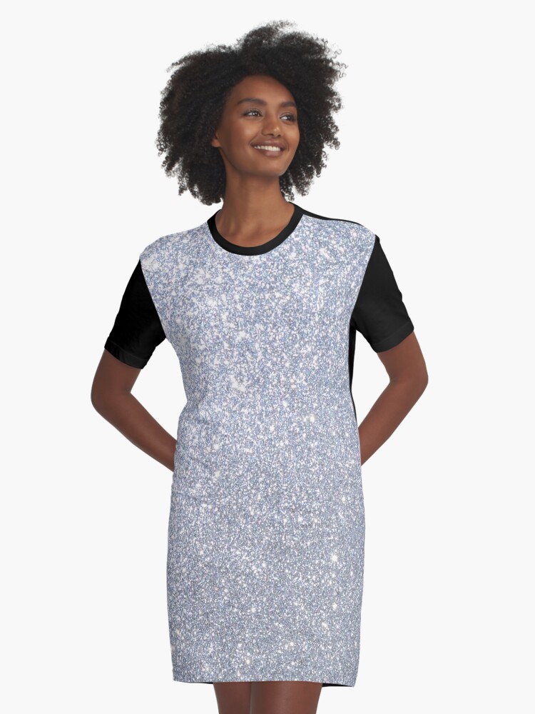 sparkly tshirt dress