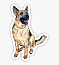 German Shepard! Sticker