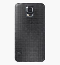 Simulated Black and Grey Carbon Fiber Case/Skin for Samsung Galaxy