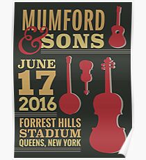 Mumford und Söhne Poster